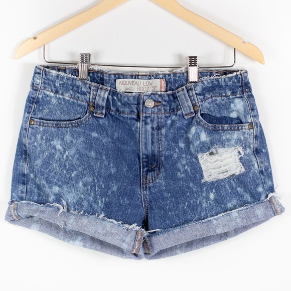 Levi's Pants - LEVI’S Distressed Bleached Cutoff Jean Shorts 525